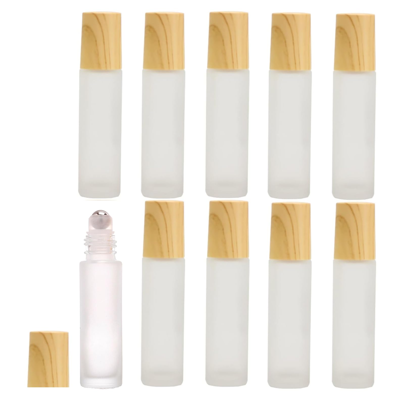 Amazon.co.jp: Asdays ロールオンボトル 10ml ガラス アロマ瓶 コスメ